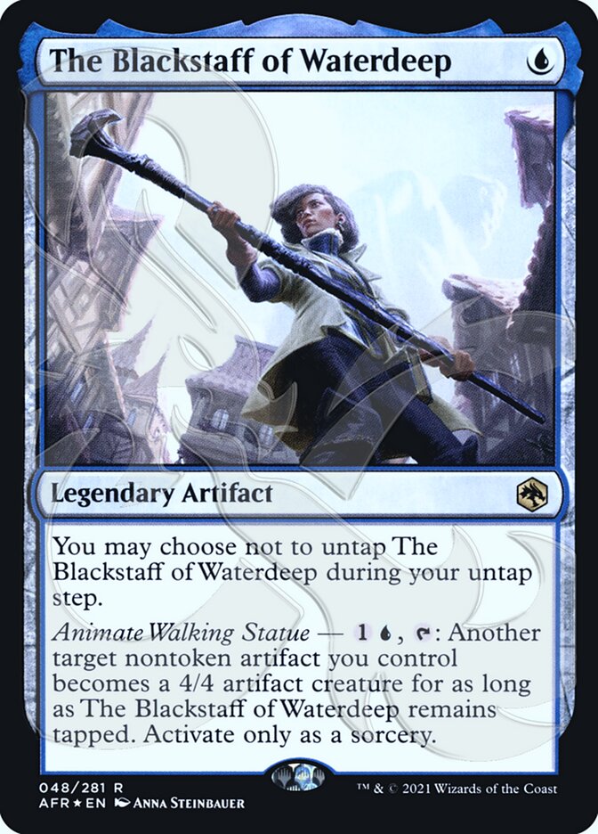 The Blackstaff of Waterdeep (Ampersand Promo) [Dungeons & Dragons: Adventures in the Forgotten Realms Promos] | Lots Moore NSW