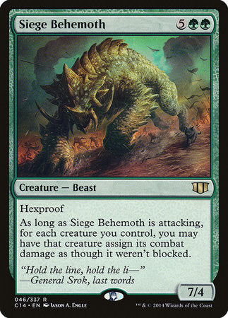 Siege Behemoth [Commander 2014] | Lots Moore NSW