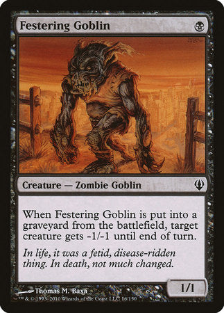 Festering Goblin [Archenemy] | Lots Moore NSW