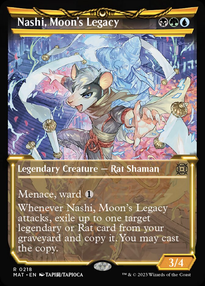 Nashi, Moon's Legacy (Showcase Halo Foil) [March of the Machine: The Aftermath] | Lots Moore NSW
