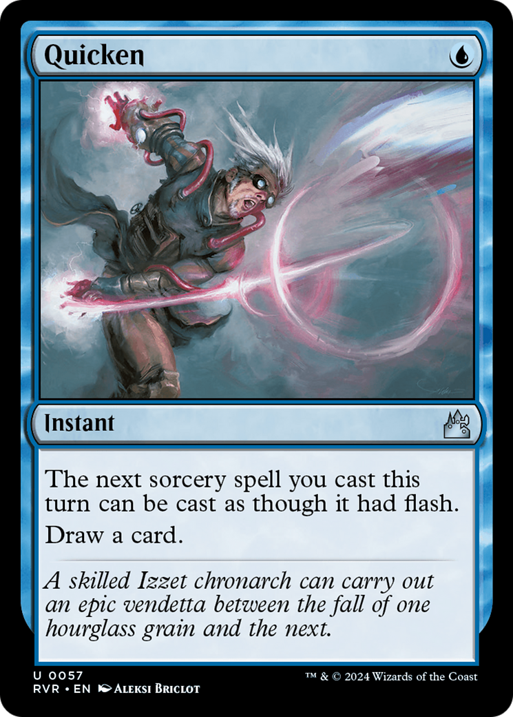 Quicken [Ravnica Remastered] | Lots Moore NSW