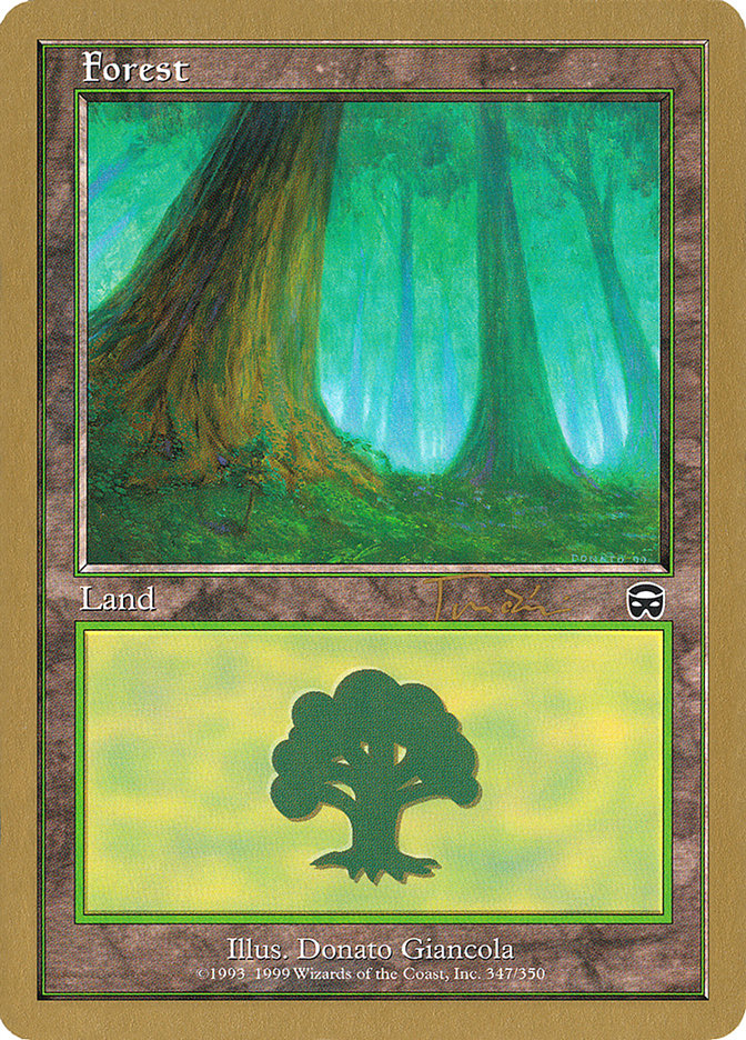 Forest (jt347a) (Jan Tomcani) [World Championship Decks 2001] | Lots Moore NSW