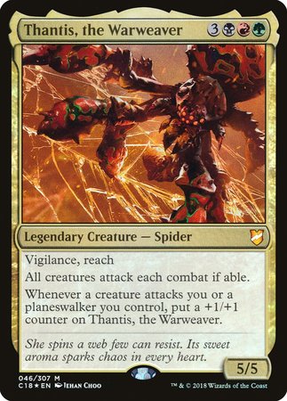 Thantis, the Warweaver [Commander 2018] | Lots Moore NSW