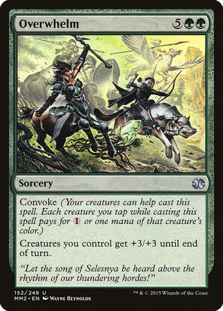 Overwhelm [Modern Masters 2015] | Lots Moore NSW