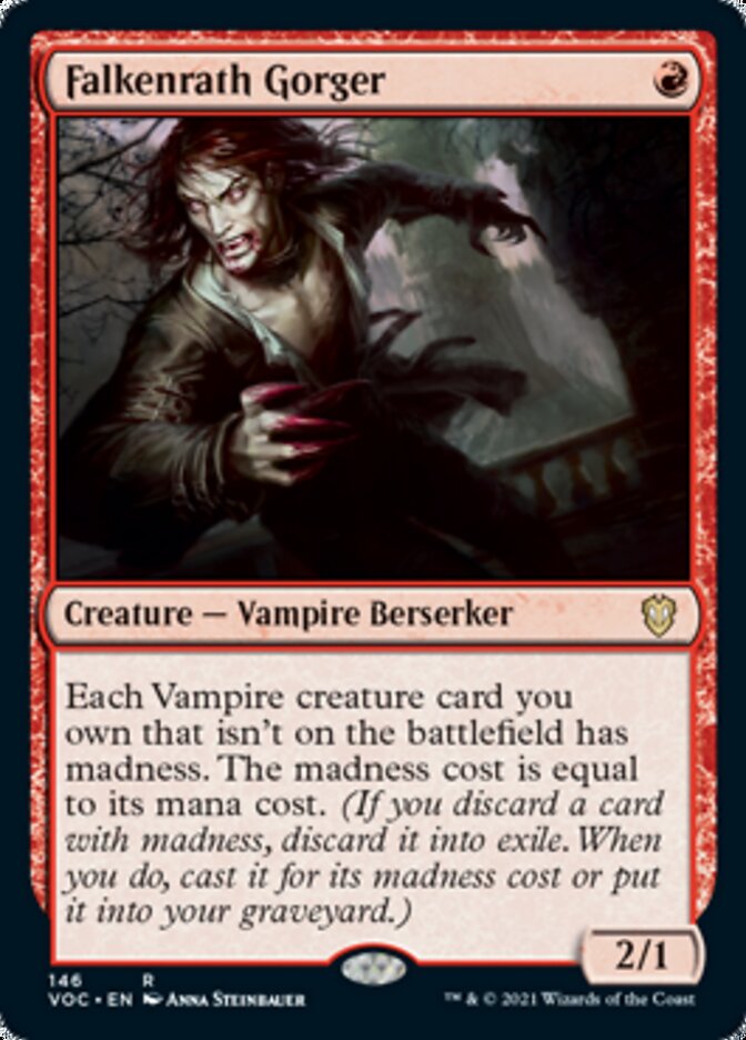 Falkenrath Gorger [Innistrad: Crimson Vow Commander] | Lots Moore NSW