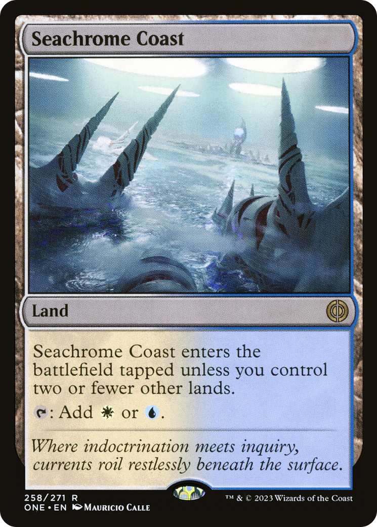 Seachrome Coast [Phyrexia: All Will Be One] | Lots Moore NSW