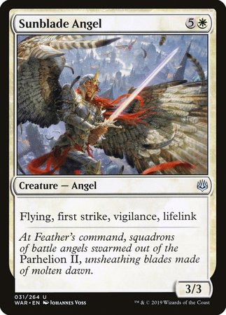 Sunblade Angel [War of the Spark] | Lots Moore NSW