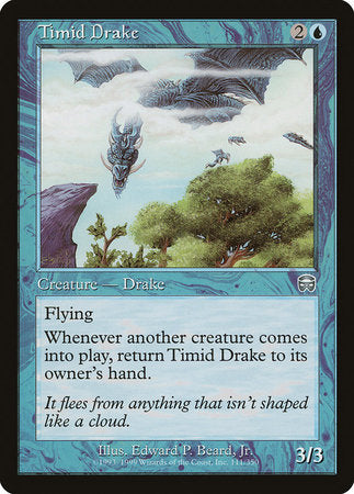 Timid Drake [Mercadian Masques] | Lots Moore NSW