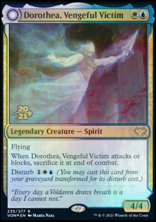 Dorothea, Vengeful Victim // Dorothea's Retribution [Innistrad: Crimson Vow Prerelease Promos] | Lots Moore NSW