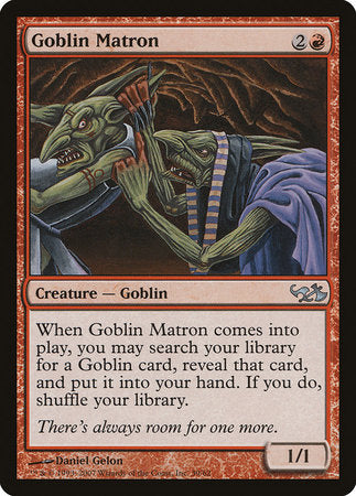 Goblin Matron [Duel Decks: Elves vs. Goblins] | Lots Moore NSW