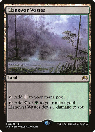 Llanowar Wastes [Magic Origins] | Lots Moore NSW