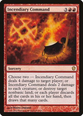 Incendiary Command [Commander 2013] | Lots Moore NSW