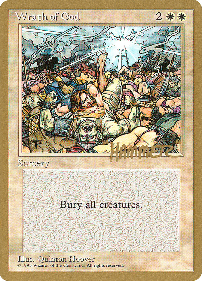 Wrath of God (Shawn "Hammer" Regnier) [Pro Tour Collector Set] | Lots Moore NSW