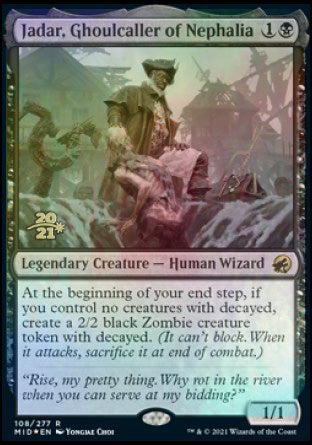 Jadar, Ghoulcaller of Nephalia [Innistrad: Midnight Hunt Prerelease Promos] | Lots Moore NSW