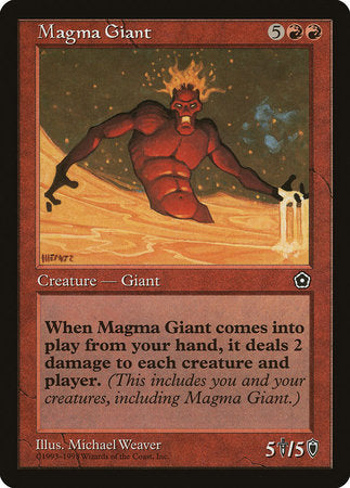 Magma Giant [Portal Second Age] | Lots Moore NSW