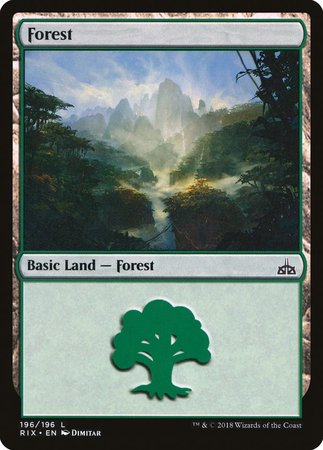 Forest [Rivals of Ixalan] | Lots Moore NSW