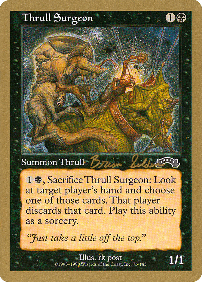 Thrull Surgeon (Brian Selden) [World Championship Decks 1998] | Lots Moore NSW