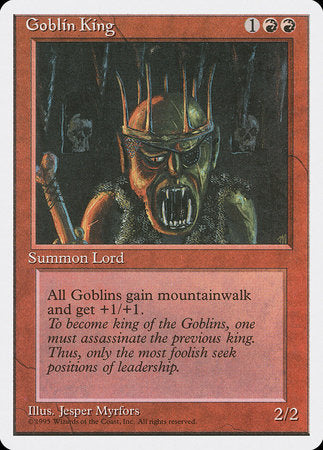 Goblin King [Fourth Edition] | Lots Moore NSW