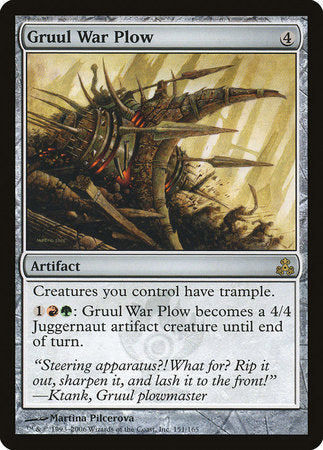 Gruul War Plow [Guildpact] | Lots Moore NSW