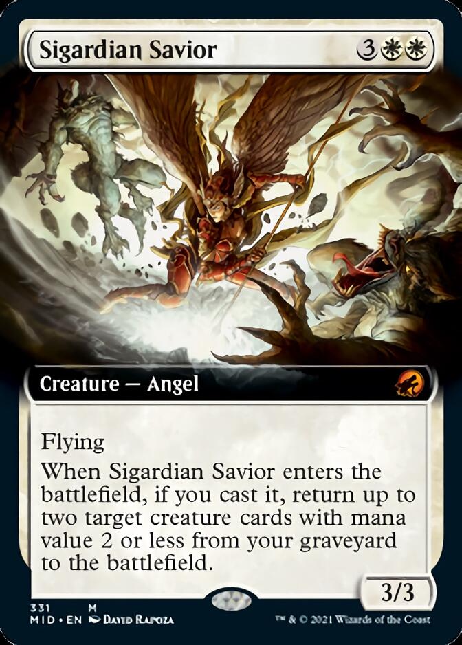 Sigardian Savior (Extended) [Innistrad: Midnight Hunt] | Lots Moore NSW