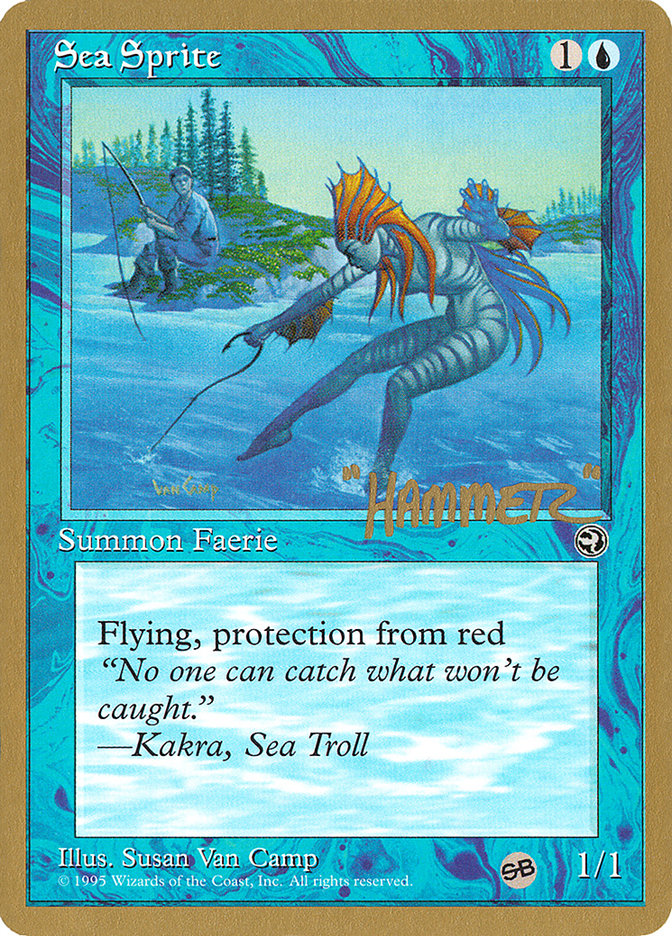 Sea Sprite (Shawn "Hammer" Regnier) (SB) [Pro Tour Collector Set] | Lots Moore NSW