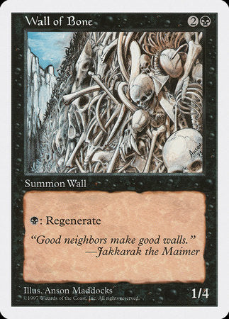 Wall of Bone [Fifth Edition] | Lots Moore NSW