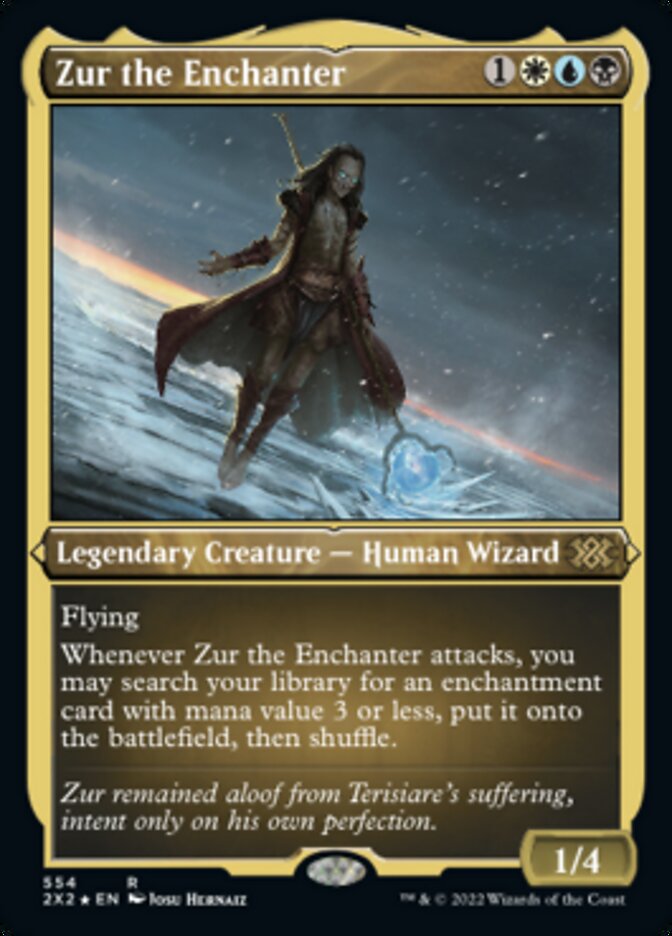 Zur the Enchanter (Foil Etched) [Double Masters 2022] | Lots Moore NSW