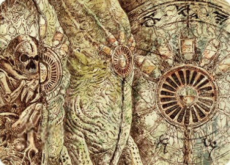 Phyrexian Processor Art Card [The Brothers' War Art Series] | Lots Moore NSW