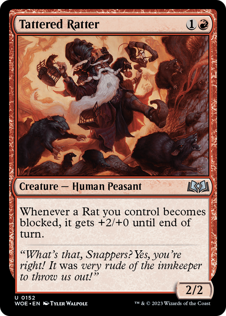 Tattered Ratter [Wilds of Eldraine] | Lots Moore NSW