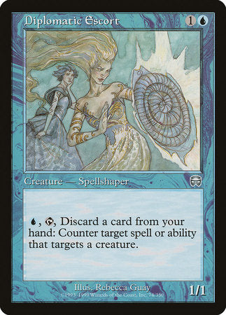 Diplomatic Escort [Mercadian Masques] | Lots Moore NSW