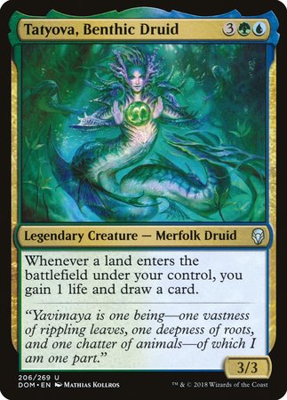 Tatyova, Benthic Druid [Dominaria] | Lots Moore NSW