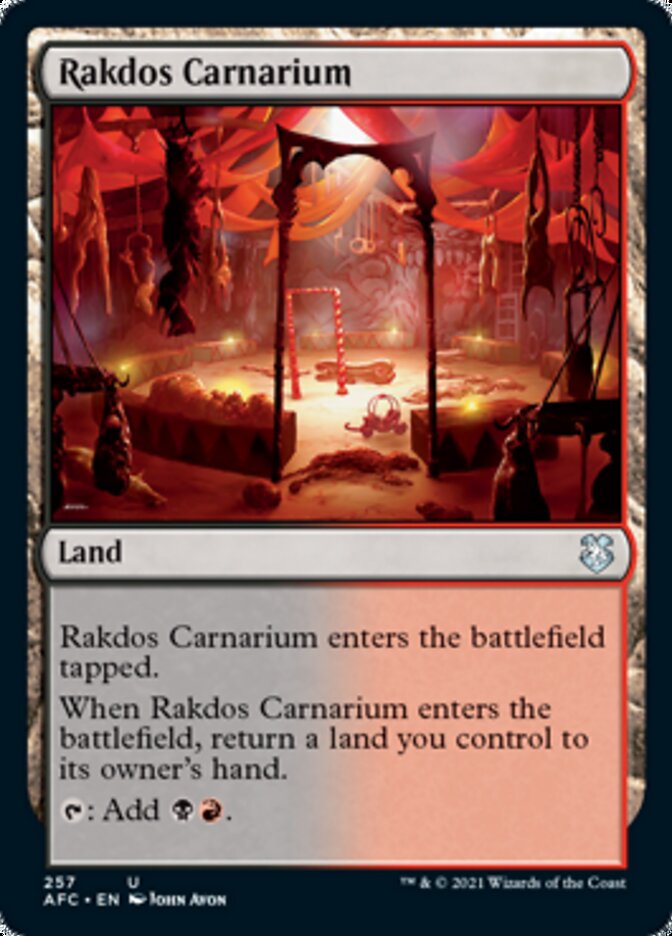 Rakdos Carnarium [Dungeons & Dragons: Adventures in the Forgotten Realms Commander] | Lots Moore NSW