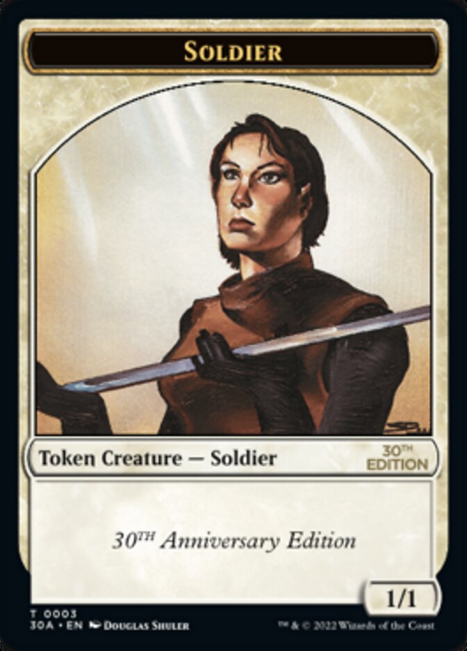 Soldier Token [30th Anniversary Tokens] | Lots Moore NSW