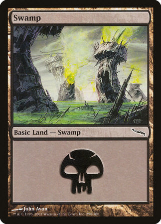 Swamp (298) [Mirrodin] | Lots Moore NSW