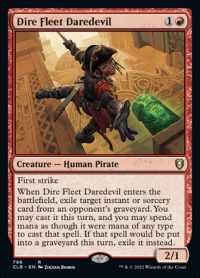 Dire Fleet Daredevil [Commander Legends: Battle for Baldur's Gate] | Lots Moore NSW