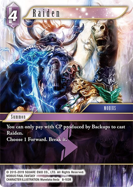 Raiden [Opus VIII] | Lots Moore NSW