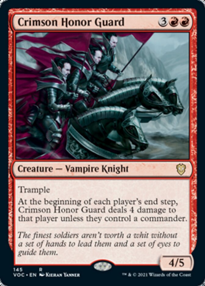 Crimson Honor Guard [Innistrad: Crimson Vow Commander] | Lots Moore NSW