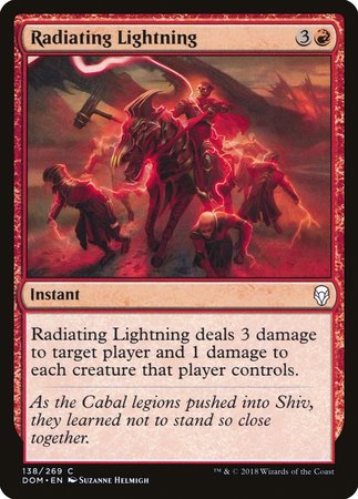 Radiating Lightning [Dominaria] | Lots Moore NSW