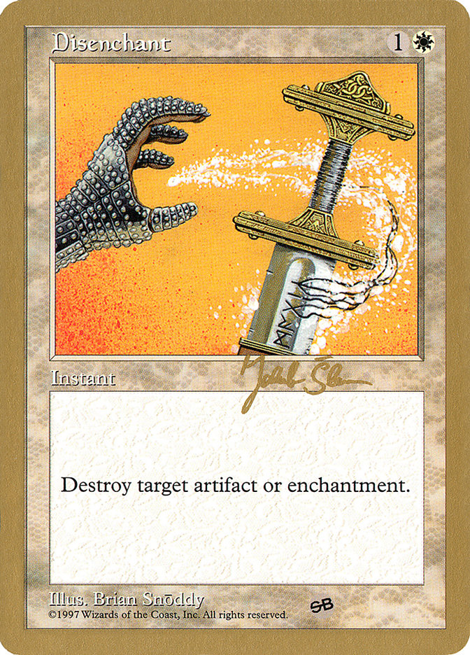 Disenchant (Jakub Slemr) (SB) [World Championship Decks 1997] | Lots Moore NSW