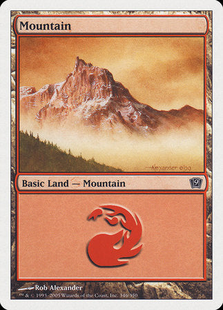 Mountain (346) [Ninth Edition] | Lots Moore NSW