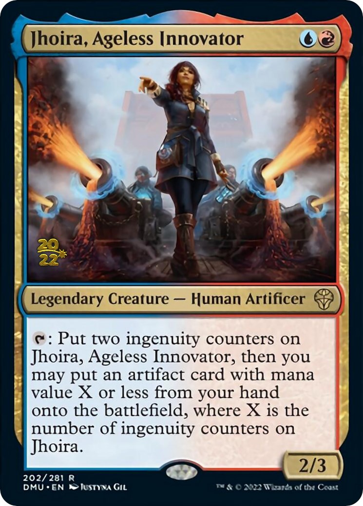 Jhoira, Ageless Innovator [Dominaria United Prerelease Promos] | Lots Moore NSW