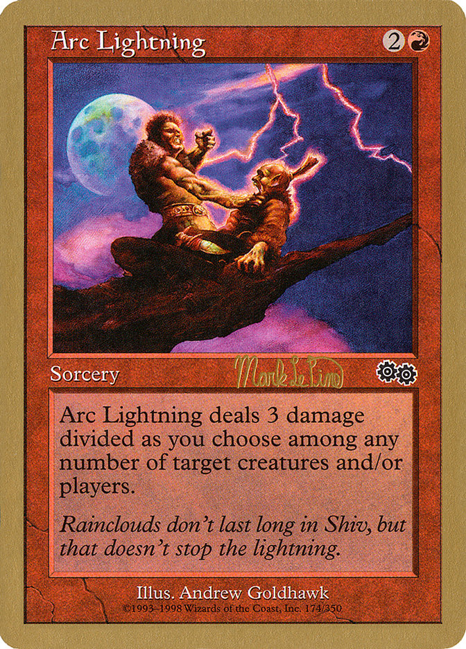 Arc Lightning (Mark Le Pine) [World Championship Decks 1999] | Lots Moore NSW