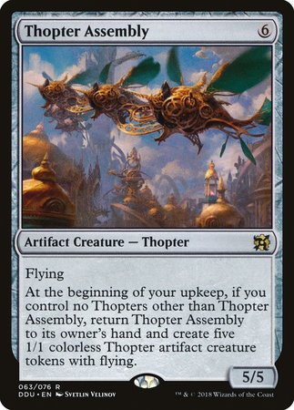 Thopter Assembly [Duel Decks: Elves vs. Inventors] | Lots Moore NSW