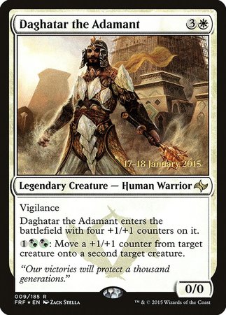 Daghatar the Adamant [Fate Reforged Promos] | Lots Moore NSW