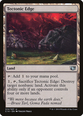 Tectonic Edge [Commander 2014] | Lots Moore NSW