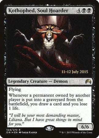 Kothophed, Soul Hoarder [Magic Origins Promos] | Lots Moore NSW