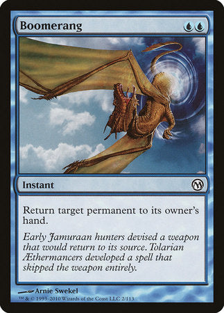 Boomerang [Duels of the Planeswalkers] | Lots Moore NSW