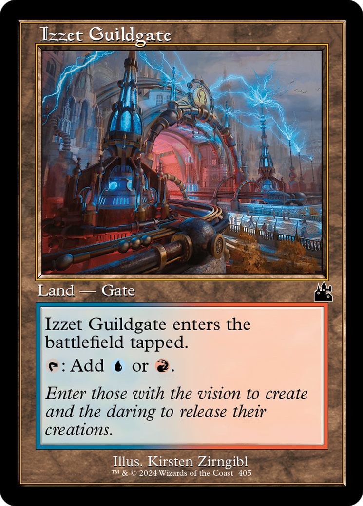 Izzet Guildgate (Retro Frame) [Ravnica Remastered] | Lots Moore NSW