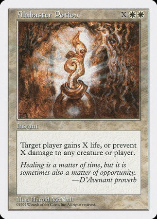 Alabaster Potion [Fifth Edition] | Lots Moore NSW