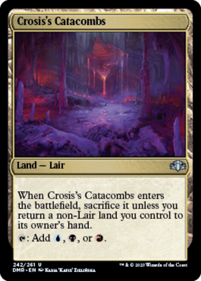 Crosis's Catacombs [Dominaria Remastered] | Lots Moore NSW